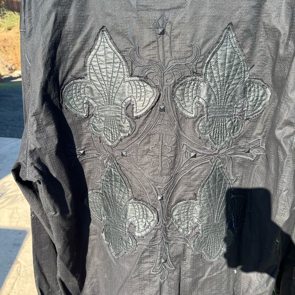 Mens Xl BLACK LABEL BUCKLE ATHLETIC FIT LONG SLEEVED SHIRT GREAT CONDITION - Picture 7 of 7